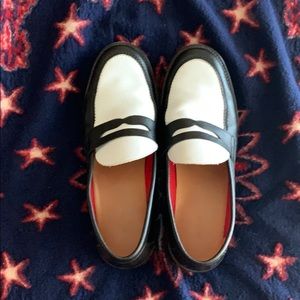 Aime Leon Dore Black/White loafers